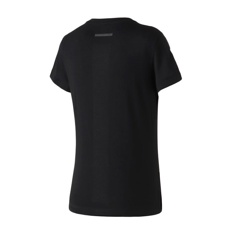 adidas女服短袖T恤跑步健身训练透气休闲运动服DZ8265 L DZ8265黑色
