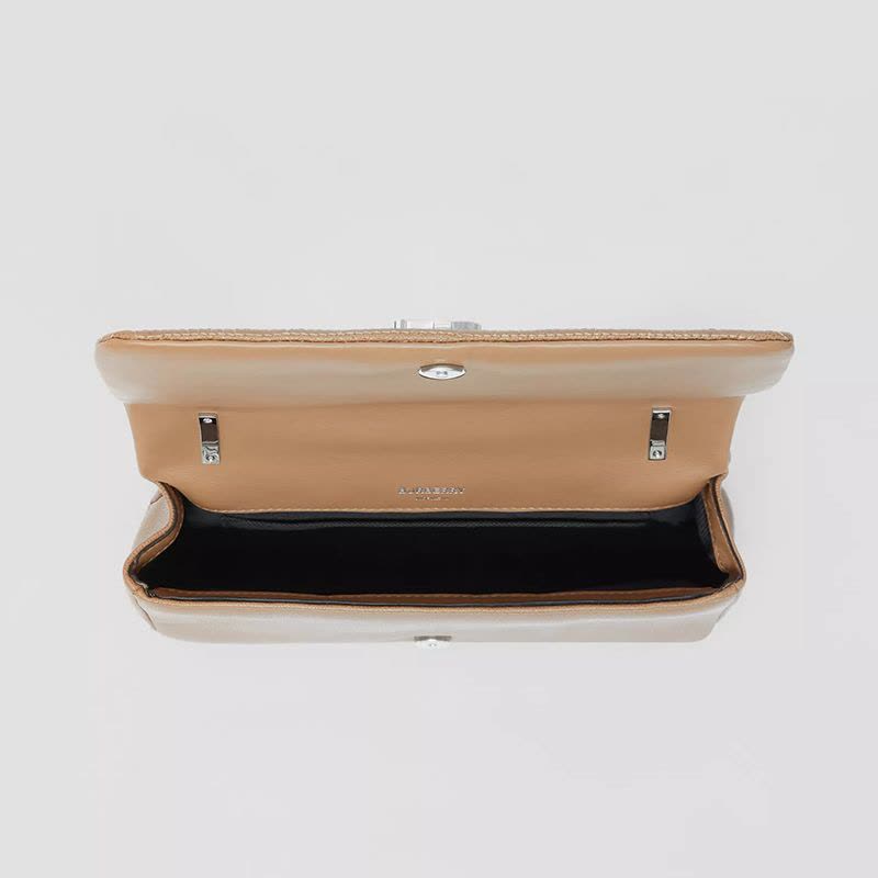 【预定】BURBERRY/博柏利 Lola - 小号绗缝粒纹皮革单肩包萝纳包 23*6*13CM图片