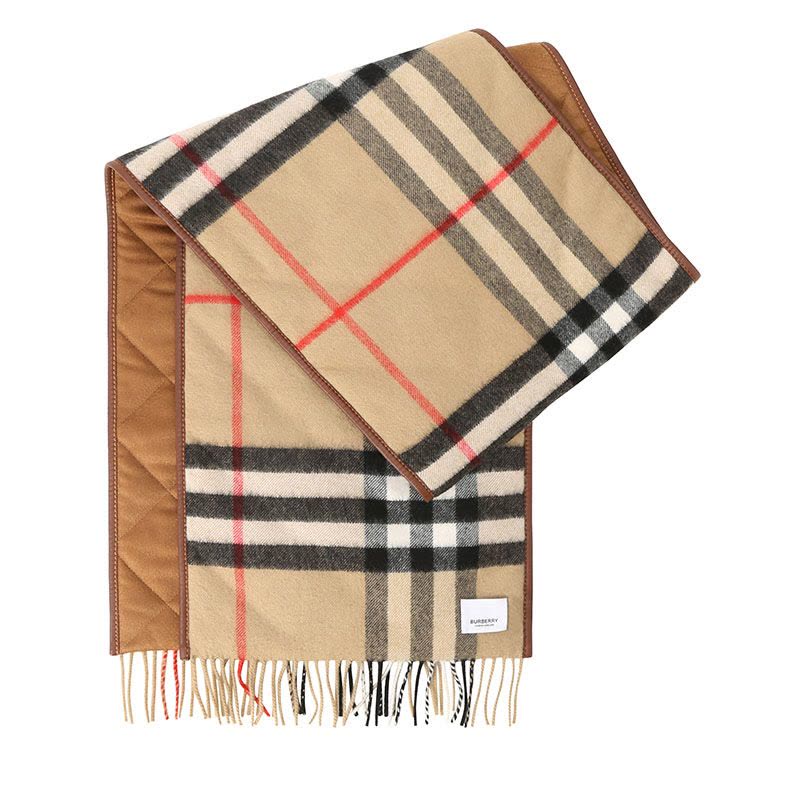 博柏利 BURBERRY 围巾 字母印字标毛质织物 男女同款围巾丝巾披肩 8024510图片
