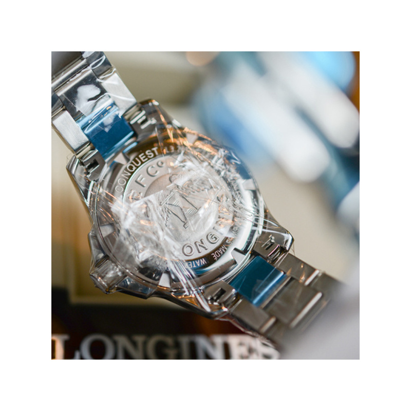 瑞士浪琴(longines)手表女士康卡斯系列时尚镶钻女表 L3.281.0.87.6石英表