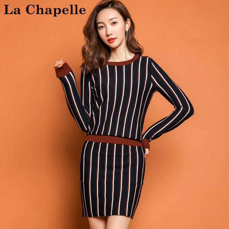 拉夏贝尔candie’s秋季女装新款气质chic风时尚两件套装女30074171