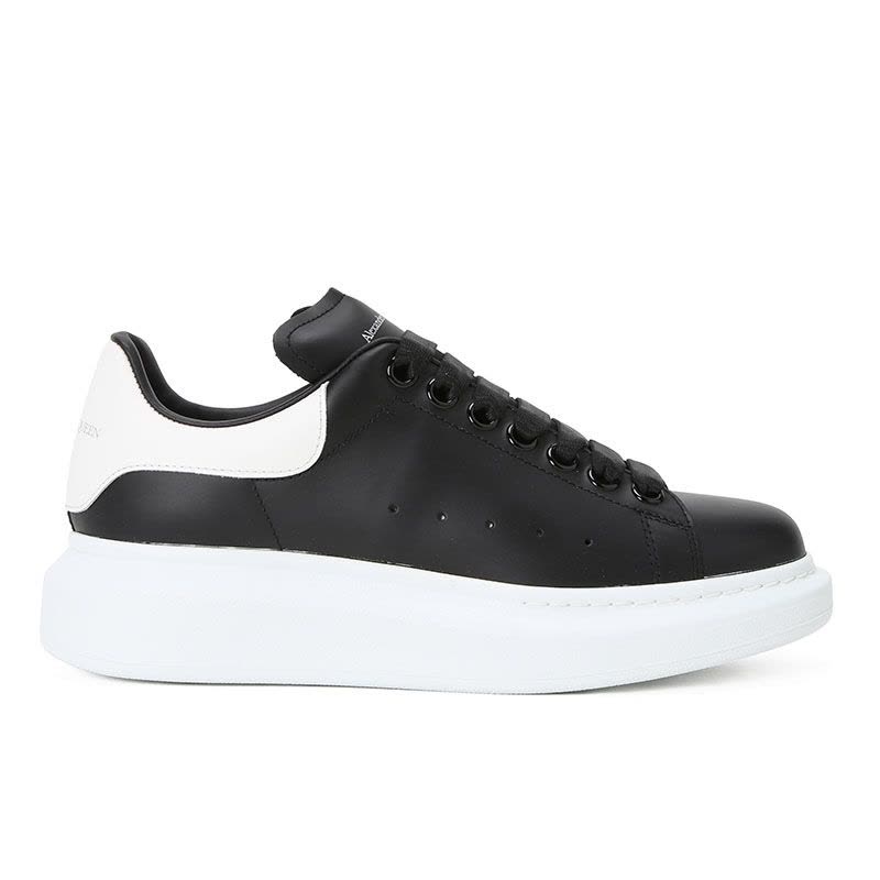 McQueen Sneakers Oversize阔型鞋 白色厚鞋底光面皮553770白尾图片