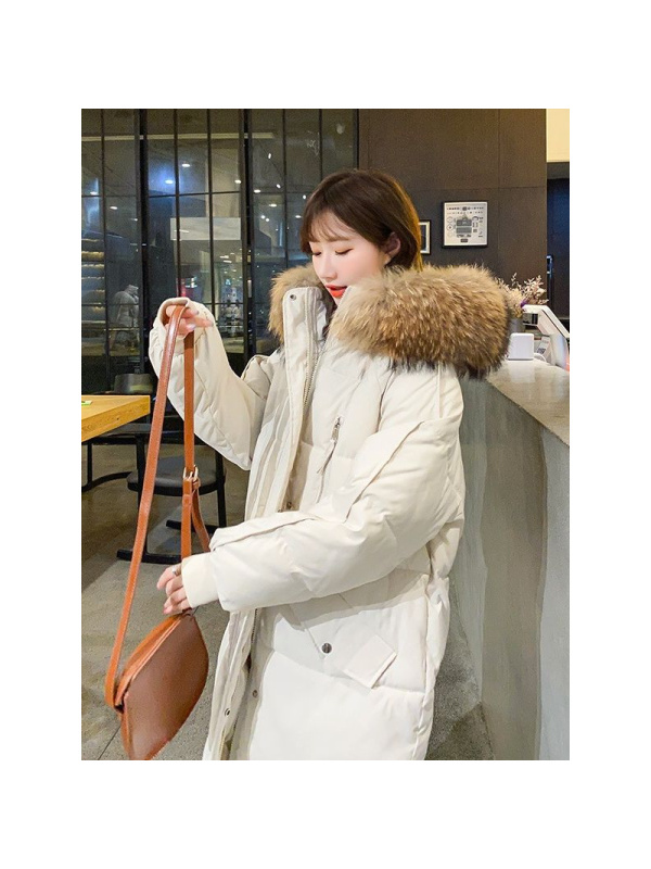 年新款大码冬季羽绒棉服女中长款棉衣宽松棉袄韩版面包服外套