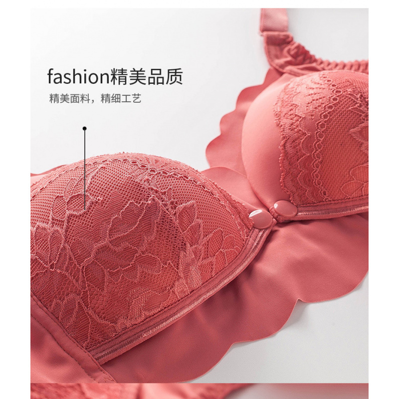 哺乳文胸孕妇无钢圈全棉喂奶孕妇内衣怀孕月子期纯棉舒适胸罩薄款