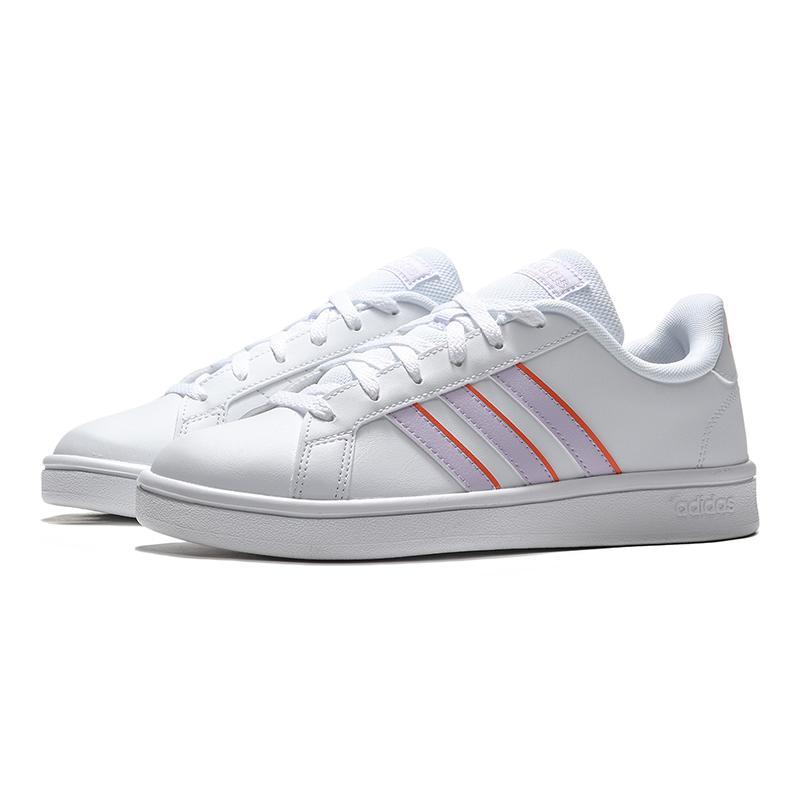 【自营】阿迪达斯女鞋板鞋网球低帮小白鞋休闲运动鞋eg4029