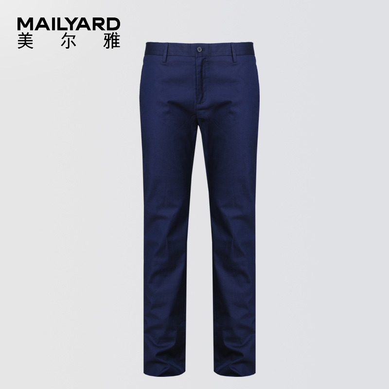 美尔雅(MAILYARD)休闲裤 商务男士休闲长裤 男式夏季薄裤子 113