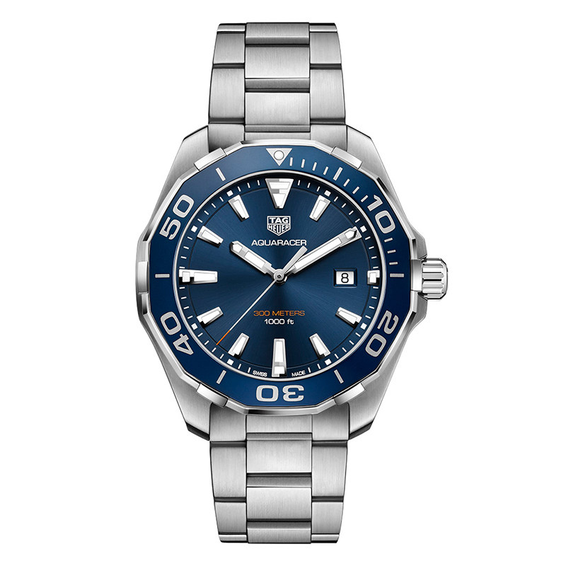 泰格豪雅(TAG Heuer)瑞士手表 竞潜系列石英男士手表WAY101C.BA0746