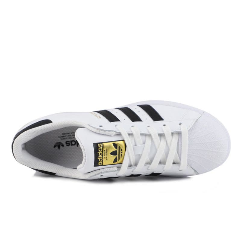 adidas阿迪三叶草2020男女金标贝壳头SUPERSTAR板鞋休闲鞋EG4958图片