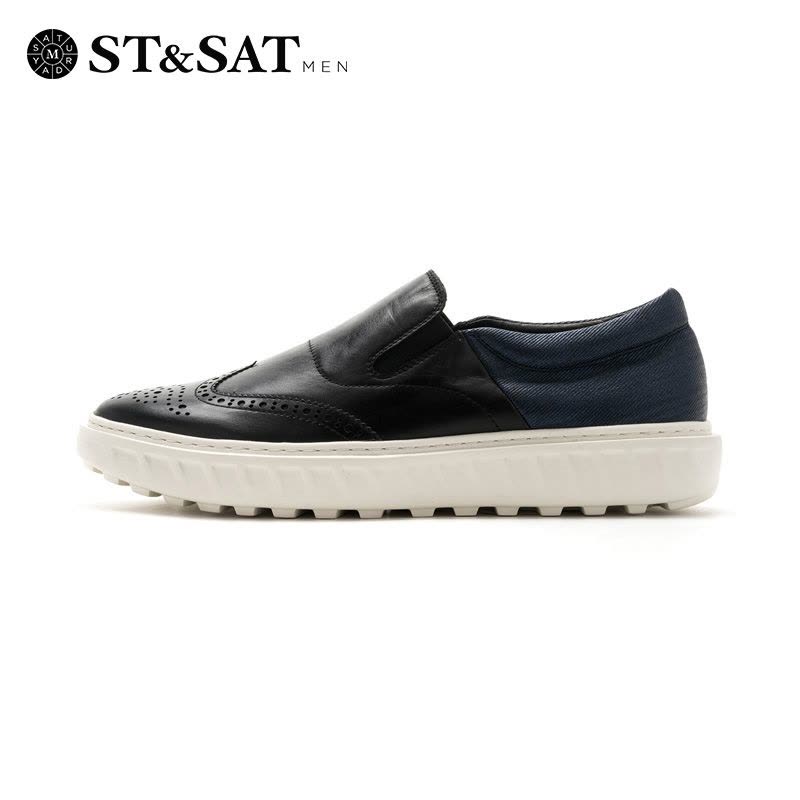 St&Sat/星期六春款舒适休闲男鞋SS71128314图片