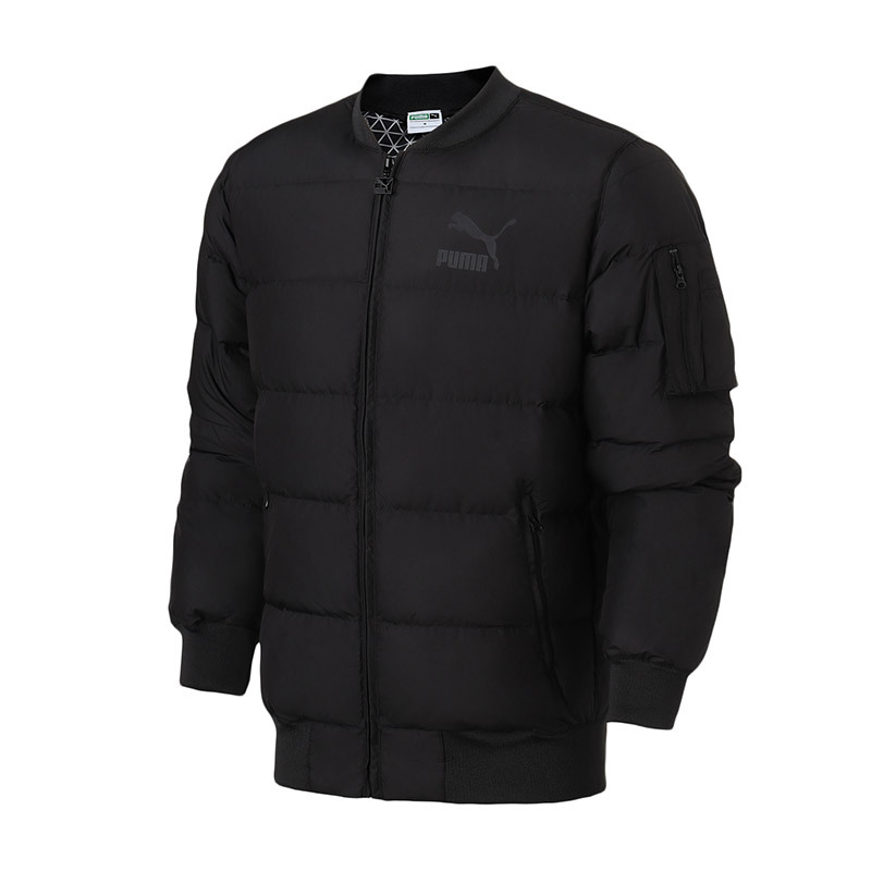 PUMA彪马羽绒服男装休闲羽绒保暖外套运动服578630 L 57863001黑色