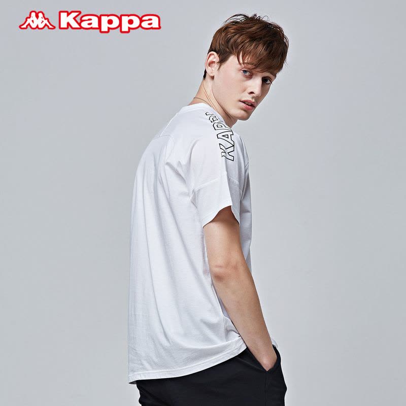 Kappa卡帕男运动短袖休闲T恤半袖运动短袖|K0815TD62D图片