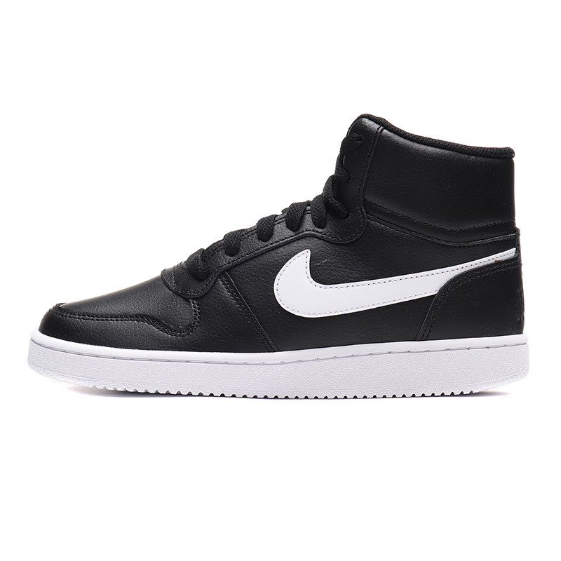 nike耐克女鞋板鞋春季新款ebernon系列高帮休闲运动鞋aq1778
