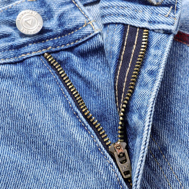 马克华菲牛仔短裤男五分裤2019潮韩版破洞男士纯棉潮流夏季修身休闲裤图片