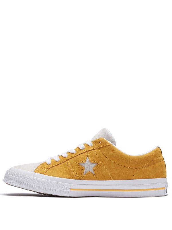 converse匡威秋季男子OneStar拼接翻毛皮低帮帆布鞋板鞋161548C