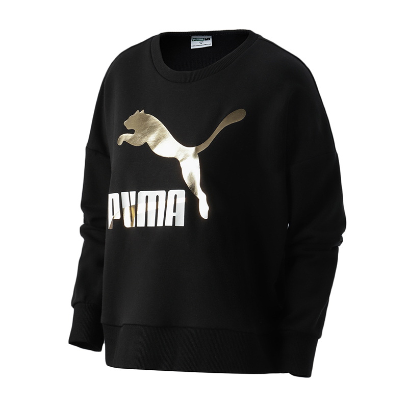PUMA彪马女装运动服休闲圆领卫衣531382