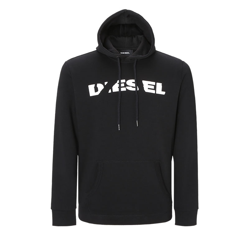 迪赛DIESEL 男士卫衣 LOGO印花棉质00STS4