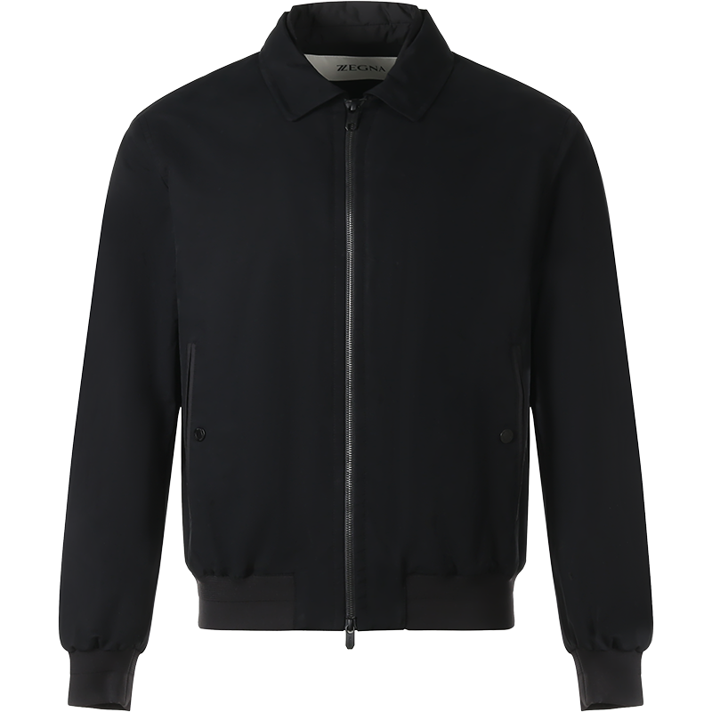 杰尼亚zzegna男士棉锦纶薄款棉服夹克上衣外套vy034zz070