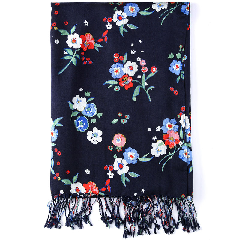 toryburch托里伯奇女士长款羊毛围巾50941405