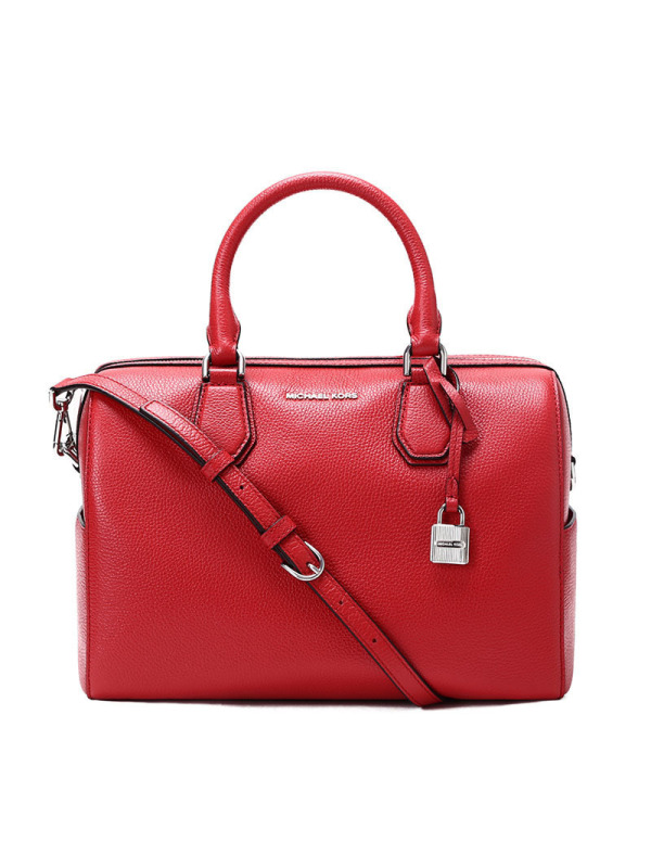 Michael Kors/迈克·科尔斯 女士Mercer中号波士顿手拎斜挎包 30H6SM9U2L 30x20x17CM