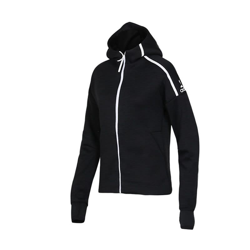 ADIDAS阿迪达斯女装ZNE运动服连帽跑步夹克外套DM5024_5图片
