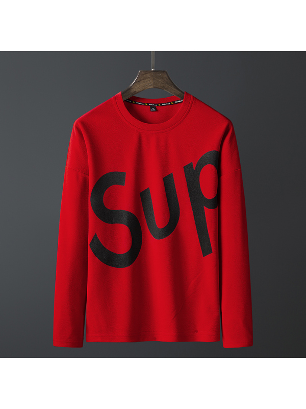 俞兆林yuzhaolinsup长袖t恤男士长袖上衣春秋装衣服潮流体恤春秋衣男