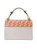 FENDI/芬迪 女包FF压花拼接KAN I手拎单肩包 8BT283 24.5x18x9.5CM