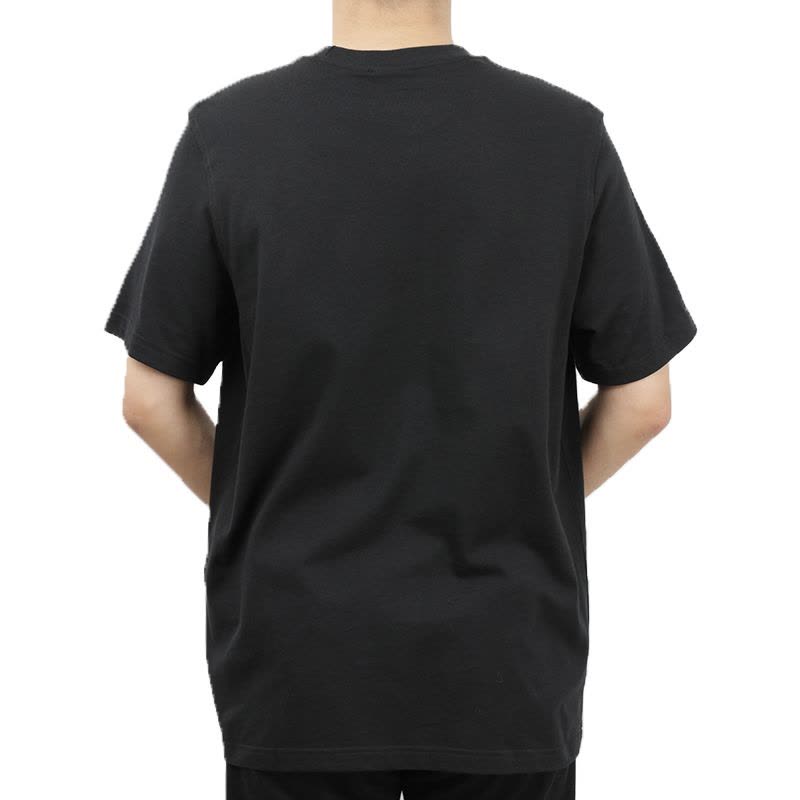 adidas阿迪达斯三叶草男子短袖上衣黑-CW0709图片