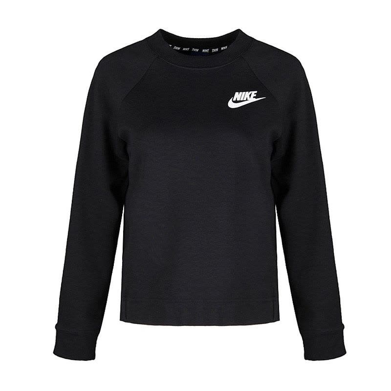 Nike耐克 女装 2018新款运动休闲圆领卫衣套头衫-885368-010图片