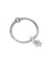 PANDORA潘多拉 925银凝霜掠影成品套装手镯 开口式固定珠手镯 ZT090207