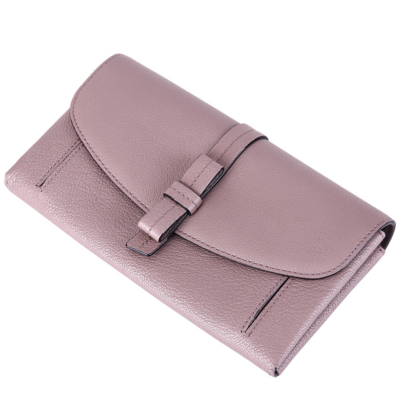 凯特丝蓓katespade奢侈品女士玫瑰色皮质长款钱包钱夹wlru3081274