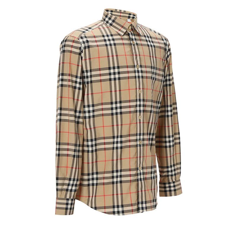 BURBERRY VINTAGE 长袖衬衫 经典格纹 棉质 8020863图片