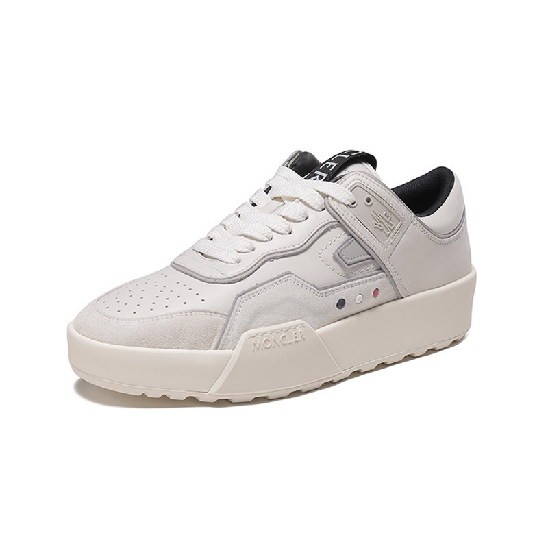 盟可睐/蒙口 MONCLER 男士皮革Promyx Space低帮系带休闲运动鞋H2 09A 4M00360 M1781