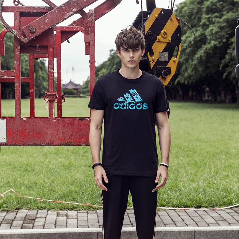 adidas阿迪达斯男装短袖T恤-ADITSG2-BBU图片