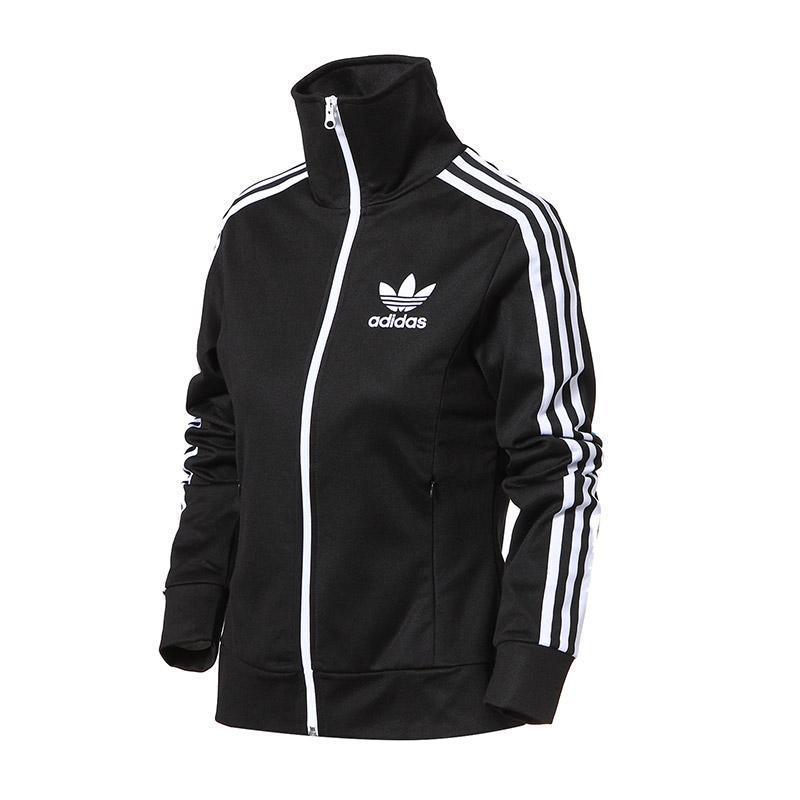 adidas阿迪达斯三叶草女子夹克外套运动服BK5936 30 黑色