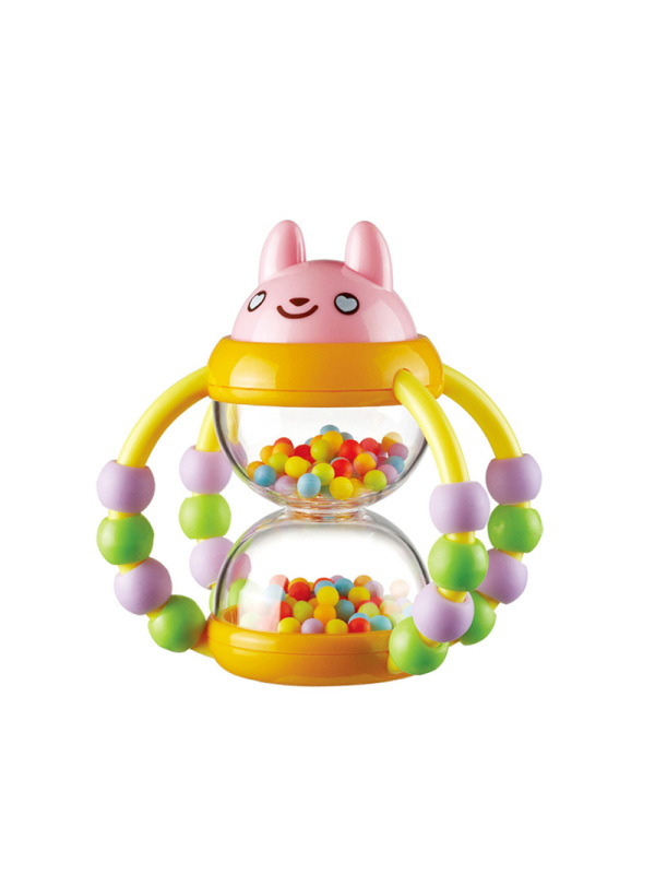 澳贝（AUBY）玩具 花篮沙漏摇铃 婴幼儿童摇铃牙胶 塑料摇铃 0-6个月 183*60*213 463104DS