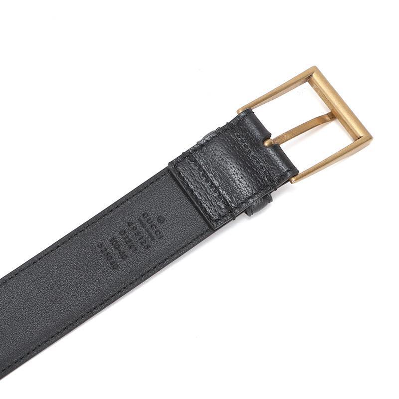 gucci古驰男士皮革针扣式腰带皮带495125dj2kt