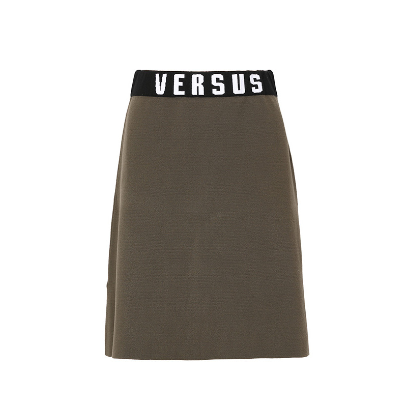 19ss新品 VERSUS VERSACE范思哲 女士字母logo半身裙