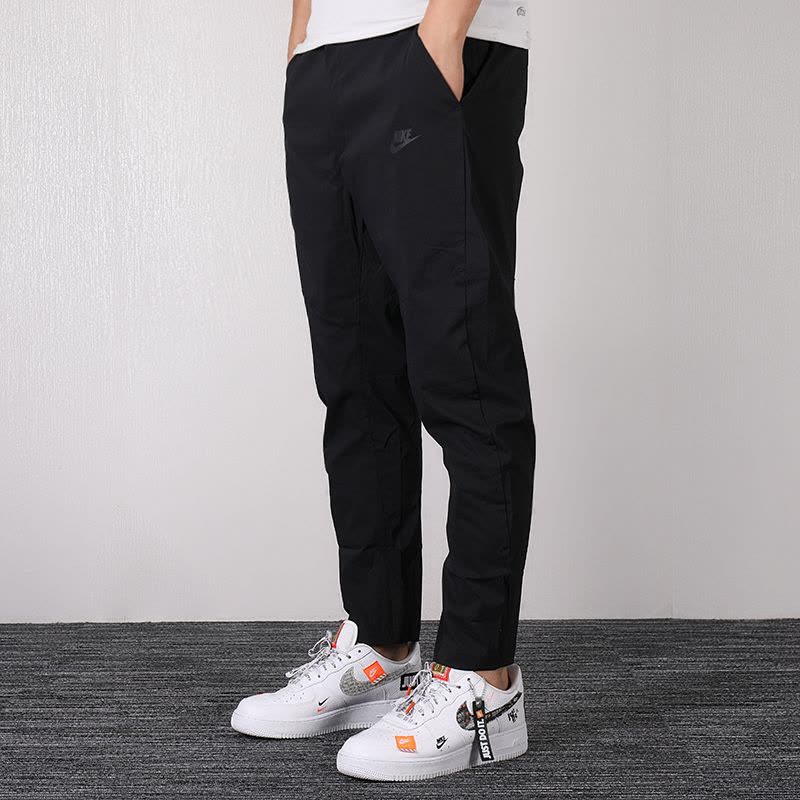 Nike耐克男子冬季运动裤休闲跑步梭织收口长裤927992-010图片