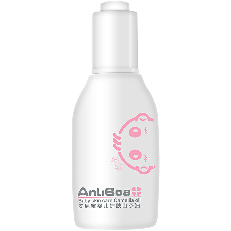 安尼宝/anliboa 婴儿护肤山茶油抚触油新生儿按摩油去头垢