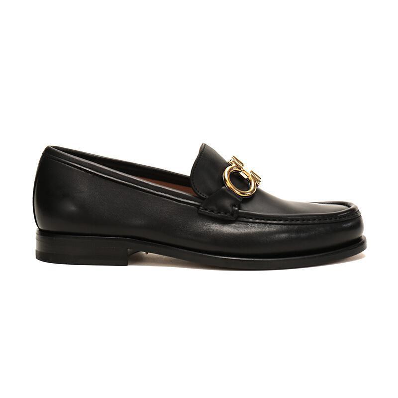 Salvatore Ferragamo 菲拉格慕 男士牛皮莫卡辛鞋皮鞋单鞋 0712557