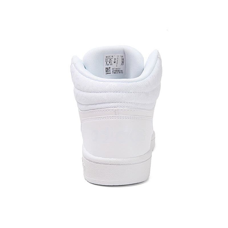 阿迪达斯NEO女鞋季高帮耐磨保暖运动休闲小白鞋DB1227图片