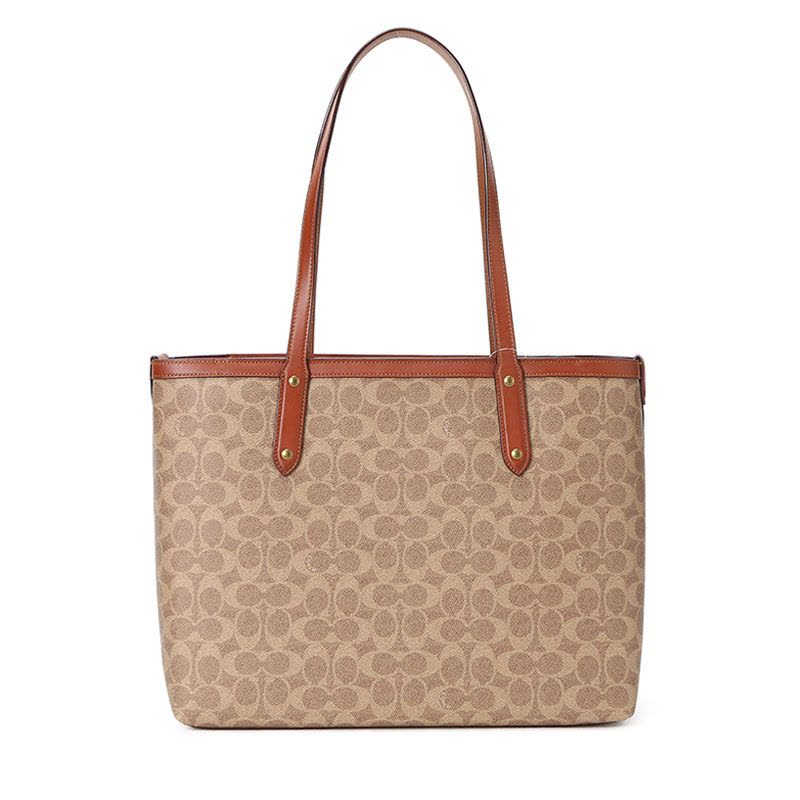 COACH 拉链单肩托特包 69422 35x27.5x14CM图片