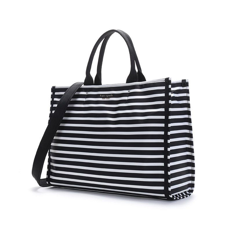 凯特丝蓓katespade女士织物sam手提单肩斜挎包托特包大号pxr00530