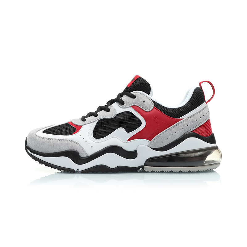 李宁休闲鞋男鞋半掌气垫时尚经典减震情侣鞋低帮运动鞋男