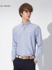 polo sport 长袖衬衫男男士免烫韩版修身商务长袖衬衣青年休闲秋季 蓝色