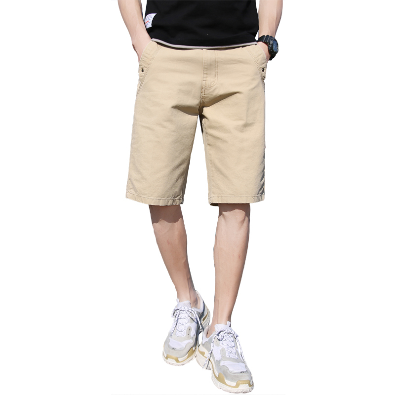 富贵鸟短裤男士夏季2021年新款潮牌工装休闲五分男裤宽松薄款外穿七分