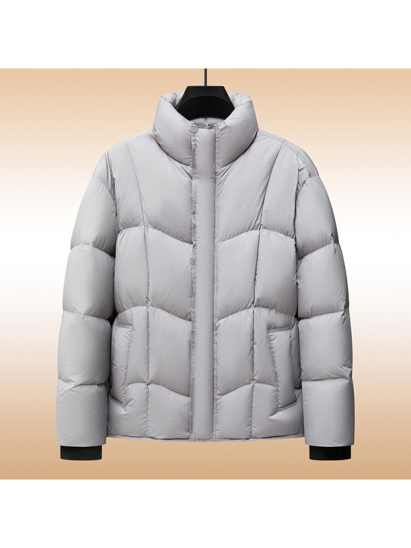 青年潮流男女款宽松加厚羽绒服秋冬新国标90白鸭绒羽绒面包服