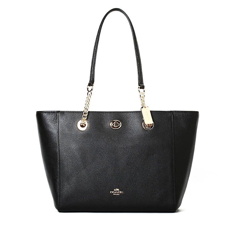 COACH/蔻驰 女包旋锁设计单肩托特包 57107图片