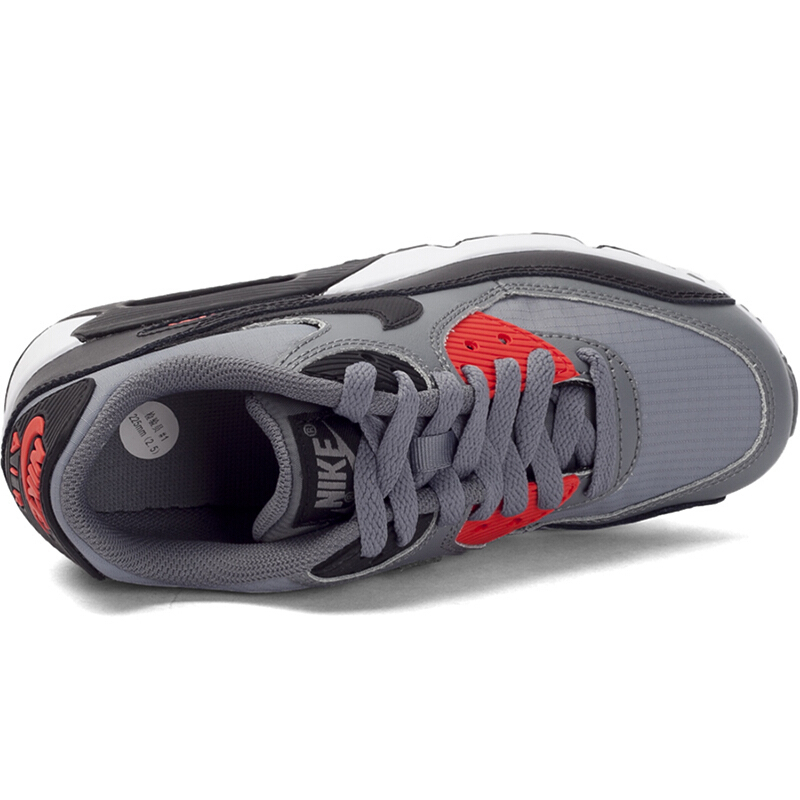 耐克童鞋春AIRMAX90MESH运动休闲复刻鞋833418-010