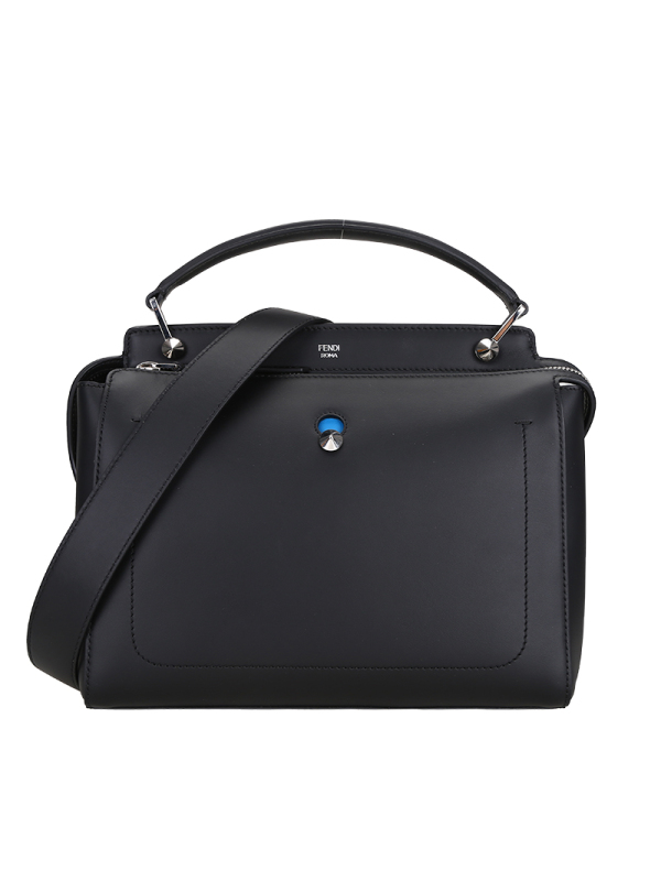 FENDI/芬迪 女包DOTCOM锥形铆钉手拎斜挎包 8BN293 30x26x14CM